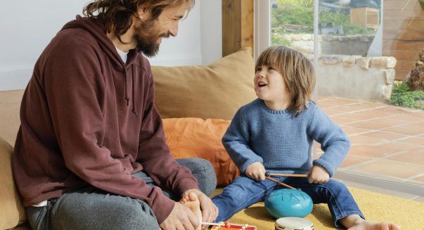 father-son-playing-together